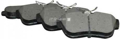 Комплект тормозных колодок, дисковый тормоз JPG JP GROUP 4163700810 (фото 1)