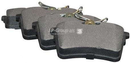 Комплект тормозных колодок, дисковый тормоз JP GROUP 4163700910
