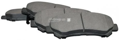 Гальмівні колодки пер. Nissan X-Trail/Qashqa/Koleos 07- JP GROUP 4363600810