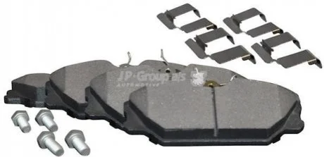 Гальмівні колодки пер. Laguna I/Megane I 95-03 (TRW) JP GROUP 4363601510