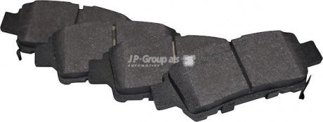 TOYOTA Тормозные колодки задн. Avensis Verso 01-, Previa 00- JP GROUP 4863700510