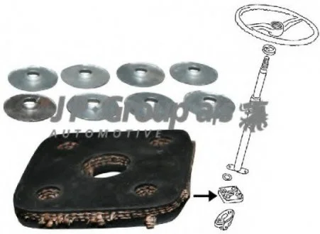 Муфта рулевого управления VW LT -96 JP GROUP 8144250506