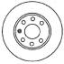 Диск тормозной OPEL CORSA/KADETT/ASTRA передн. Jurid 561142JC (фото 1)