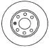 Диск тормозной OPEL CORSA/KADETT/ASTRA передн. Jurid 561142JC (фото 1)