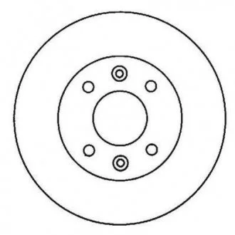 Тормозной диск Jurid 561336JC
