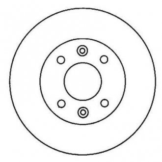 Тормозной диск Jurid 561997JC
