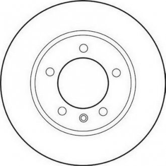 Тормозной диск Jurid 562164JC