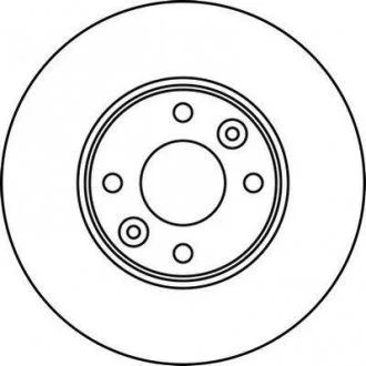 Фото 1 - тормозной диск Jurid 562230JC Тормозной диск Jurid 562230JC (фото 1)