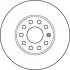 Диск тормозной SEAT TOLEDO, SKODA YETI, VW GOLF VI передн. вент. Jurid 562235JC (фото 1)
