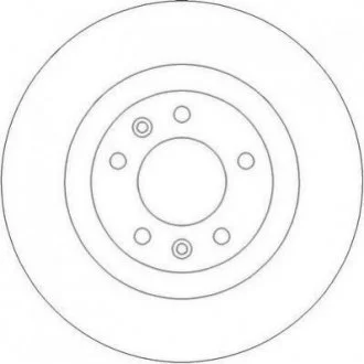 Тормозной диск Jurid 562253JC