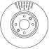 Тормозной диск Jurid 562267JC (фото 1)