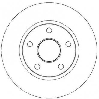 Тормозной диск Jurid 562365JC (фото 1)