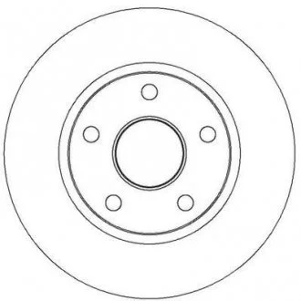 Тормозной диск Jurid 562365JC (фото 1)