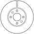 Тормозной диск Jurid 562636JC (фото 1)