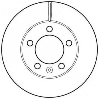 Тормозной диск Jurid 562713JC (фото 1)