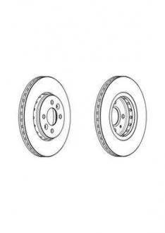 Тормозной диск Jurid 562959JC