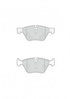 Гальмівні колодки пер. F10/F11 09-17 (ATE) Jurid 573364J