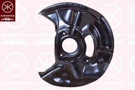 Відбивач, гальмівний диск KLOKKERHOLM 3527 377