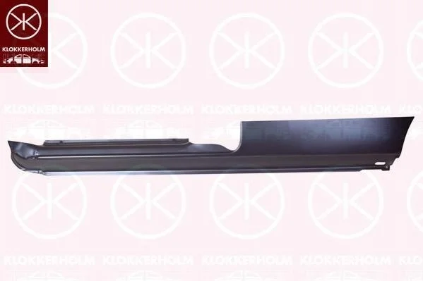 Накладка порога, 2х дверн., сліва KLOKKERHOLM 6010 003 (фото 1)