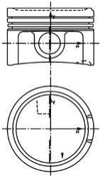 Поршень KS KOLBENSCHMIDT 40434600