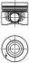 Поршень в комплекті на 1 циліндр, STD KOLBENSCHMIDT 40558600 (фото 1)