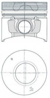 Поршень KOLBENSCHMIDT 40 773 600