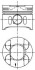 Поршень в комплекте на 1 цилиндр, 2-й ремонт (+0,50) KOLBENSCHMIDT 41014620 (фото 1)