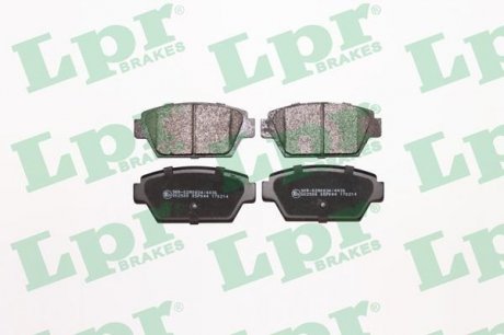 Тормозные колодки дисковые LPR 05P044