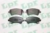 Комплект гальмівних колодок з 4 шт. дисків LPR 05P1002 (фото 1)
