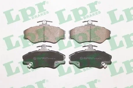 Комплект гальмівних колодок з 4 шт. дисків LPR 05P1009