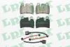 Комплект гальмівних колодок з 4 шт. дисків LPR 05P1380 (фото 1)