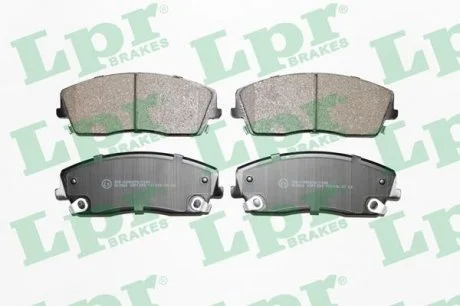 Тормозные колодки дисковые LPR 05P1399