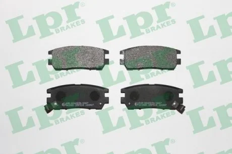 Гальмівні колодки дискові LPR 05P518