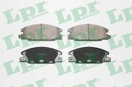 Комплект гальмівних колодок з 4 шт. дисків LPR 05P544