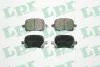 Комплект гальмівних колодок з 4 шт. дисків LPR 05P712 (фото 1)