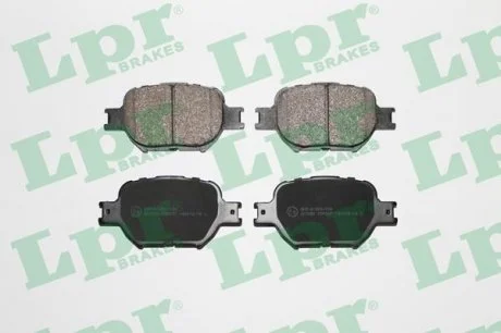 Гальмівні колодки дискові LPR 05P837