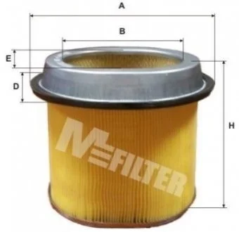 Фильтр воздушный Mitsubishi Galant 2.0TDI 92-04 MFilter M-FILTER A 254