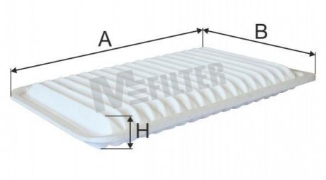 Фільтр повітря M-FILTER K7043