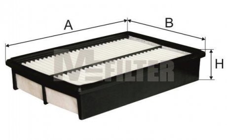 Фільтр повітря M-FILTER K7062