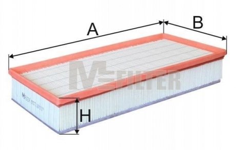 Фільтр повітря MFILTER M-FILTER K 7072