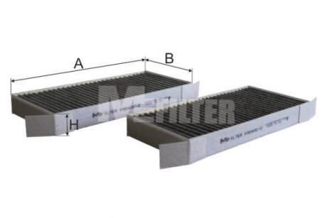 Фільтр салону M-FILTER K 9043C-2