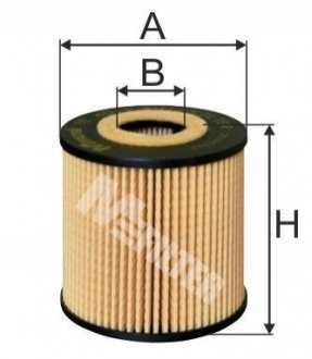 Фільтр масляний Volvo S40/V40 95-04/S60 01-10/S/C/V70 97- (бензин) MFILTER M-FILTER TE 4012