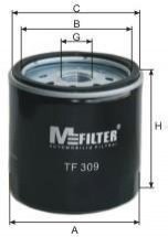 Фільтр масляний Transit 2.5D/TD 84-00/Connect 1.8DI/TDI MFILTER M-FILTER TF 309