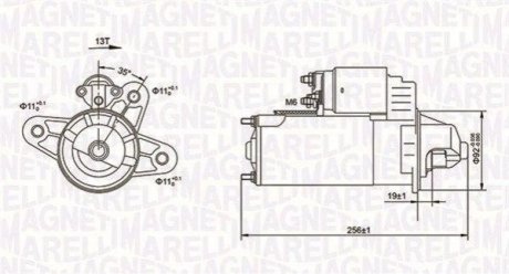 Стартер MAGNETI MARELLI 063720977010