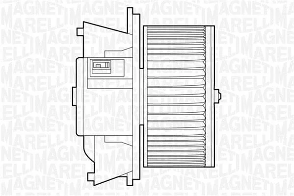Вентилятор салона FIAT DOBLO 01- MAGNETI MARELLI 069412503010 (фото 1)