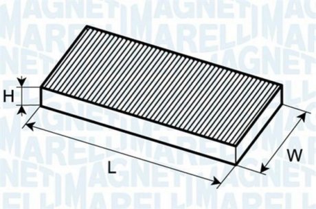 Фильтр салона BMW X5, RANGE ROVER III [] MAGNETI MARELLI 350203062270