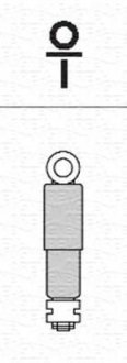 Амортизатор задн Лів/Прав OPEL ASTRA F, ASTRA F CLASSIC, ASTRA F/KOMBI, KADETT D, KADETT E 1.2-2.0 08.79-01.05 MAGNETI MARELLI 351886070000