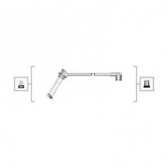 Комплект проводів запалення MAGNETI MARELLI 941319170092