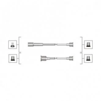 Комплект проводів запалення MAGNETI MARELLI 941319170113