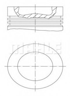 Поршень MB MAHLE MAHLE / KNECHT 003 97 00